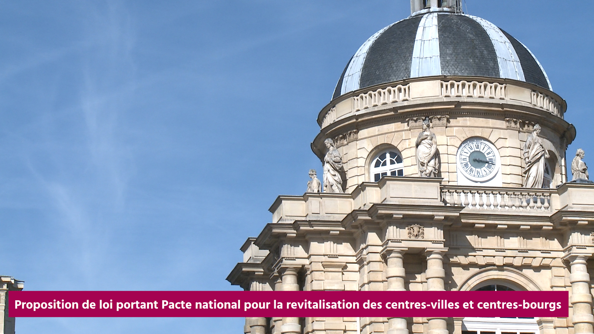 Questions sur : la proposition de loi portant Pacte national de revitalisation des centres-villes et centres-bourgs